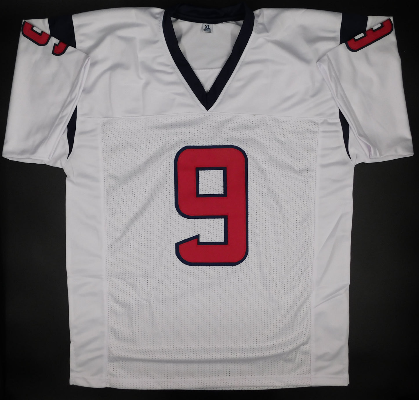 Brevin Jordan Signed Autographed Houston Texans White Football Jersey Miami JSA COA
