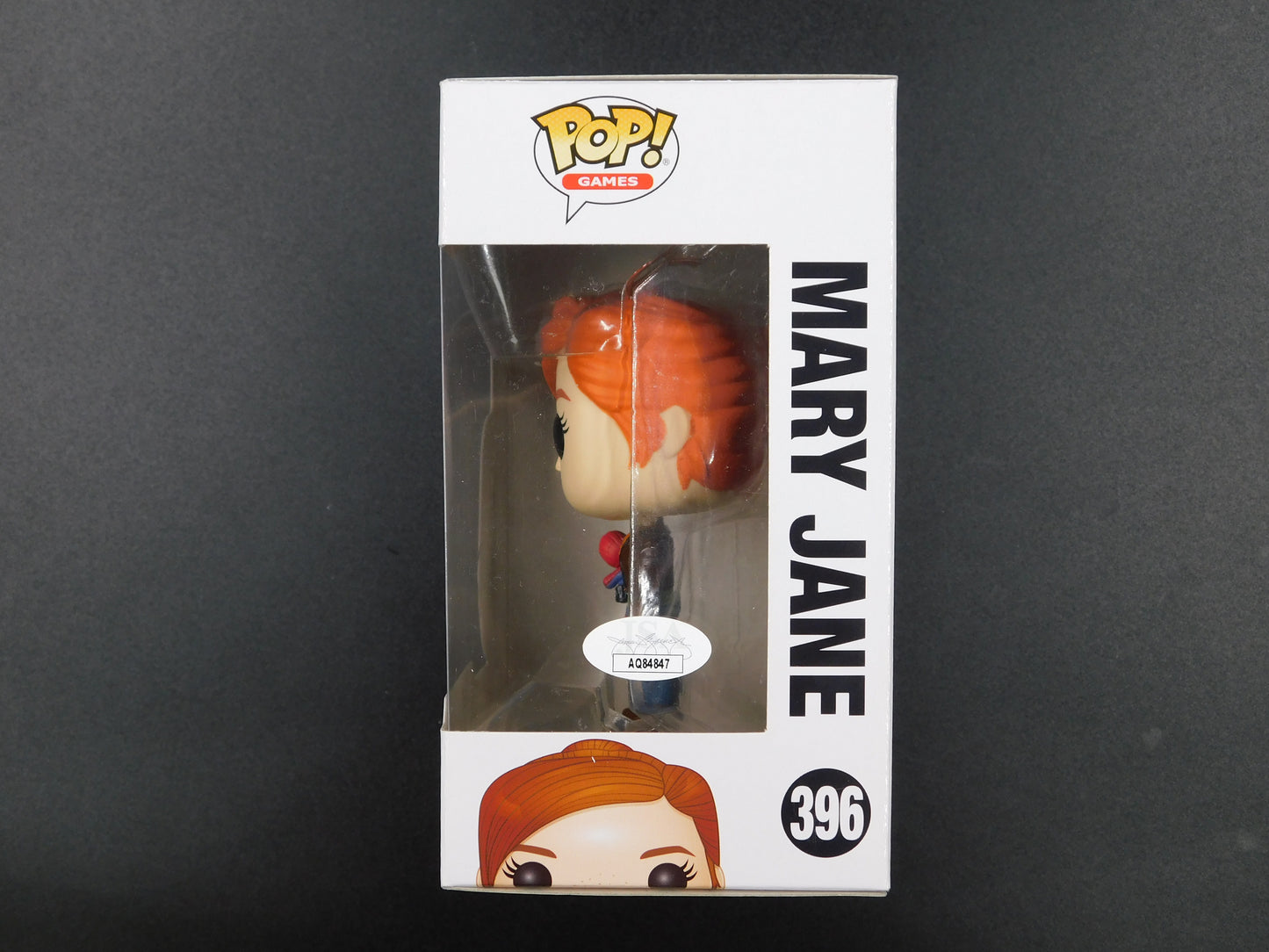 Kirsten Dunst Signed Autographed Funko Pop 396 Mary Jane Spider-Man JSA COA