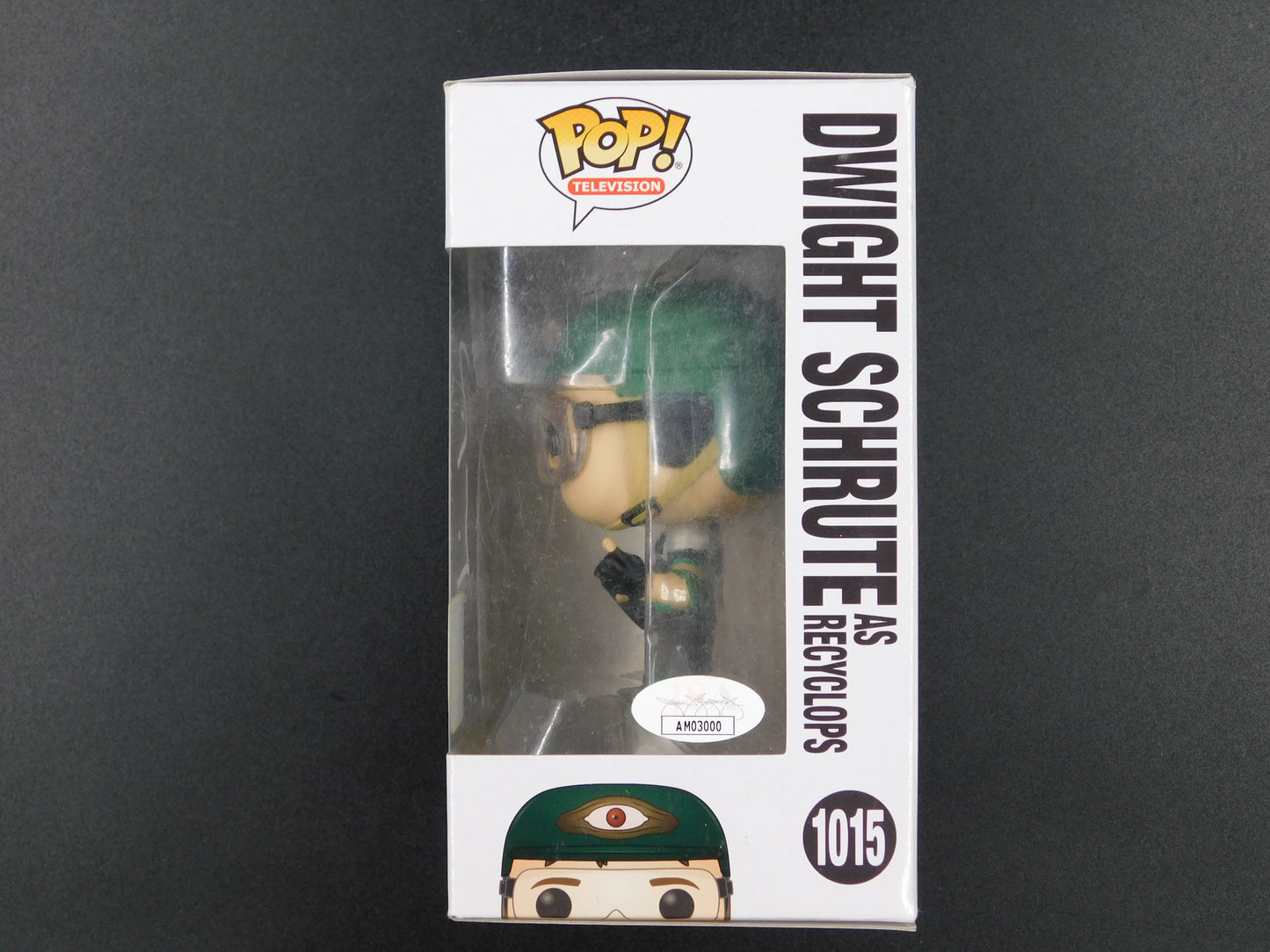 Rainn Wilson Signed Autographed Funko Pop 1015 Dwight Schrute The Office JSA COA