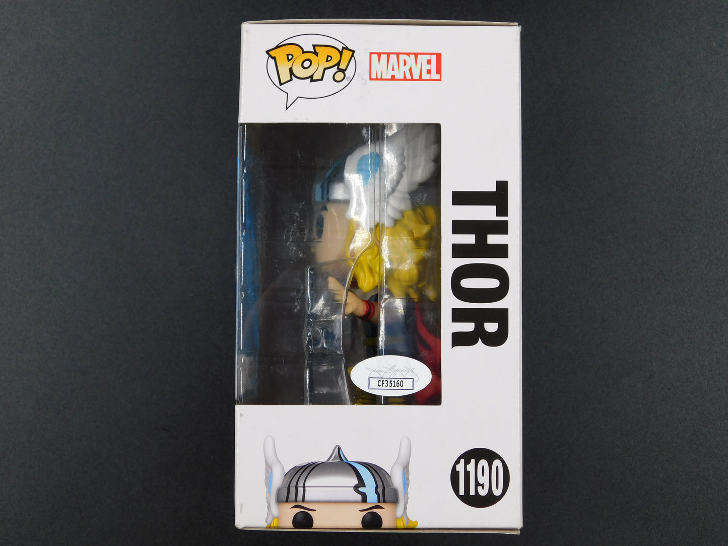 Chris Hemsworth Signed Autographed Funko Pop 1190 Thor Avengers Exclusive JSA COA