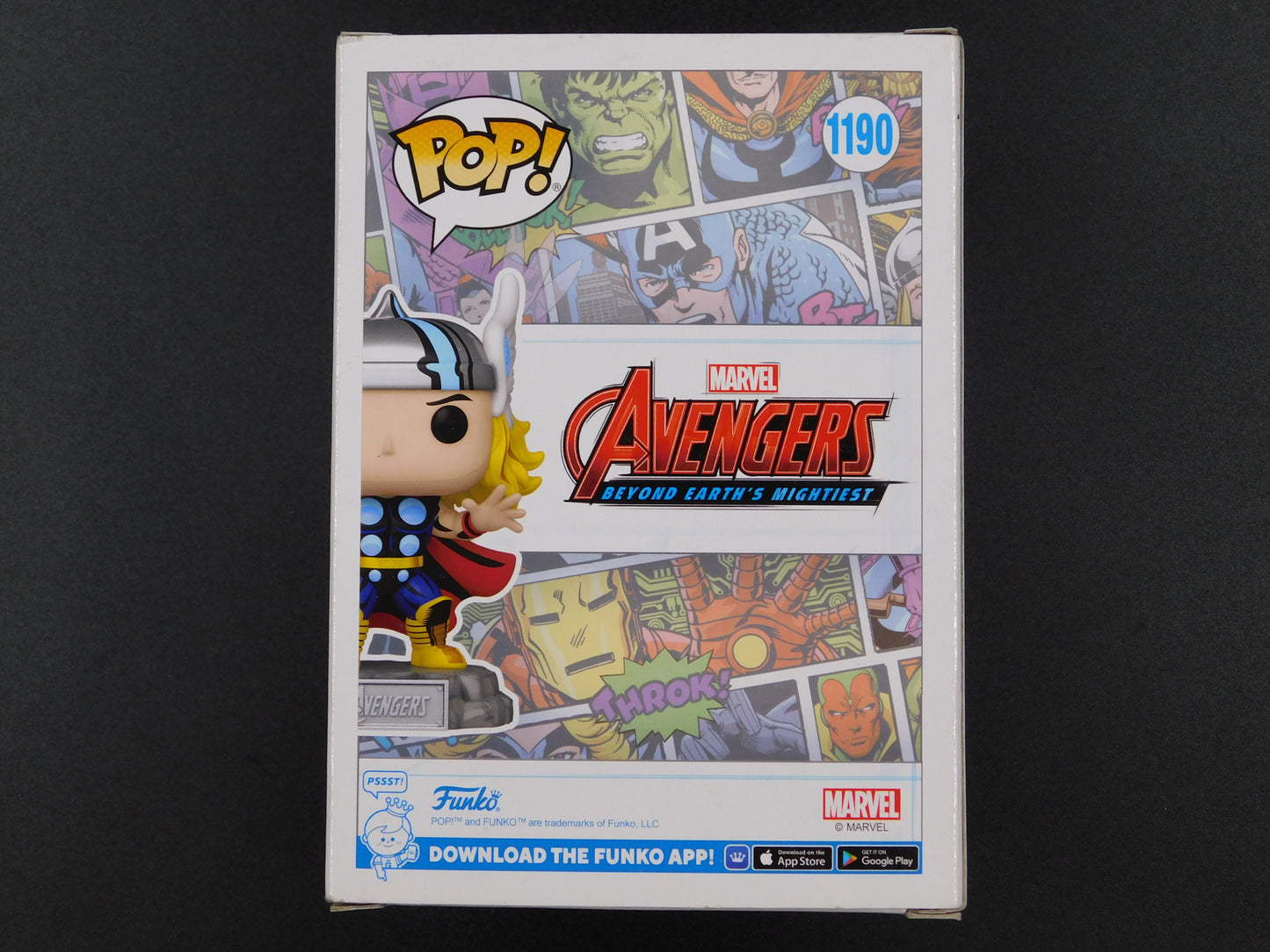 Chris Hemsworth Signed Autographed Funko Pop 1190 Thor Avengers Exclusive JSA COA