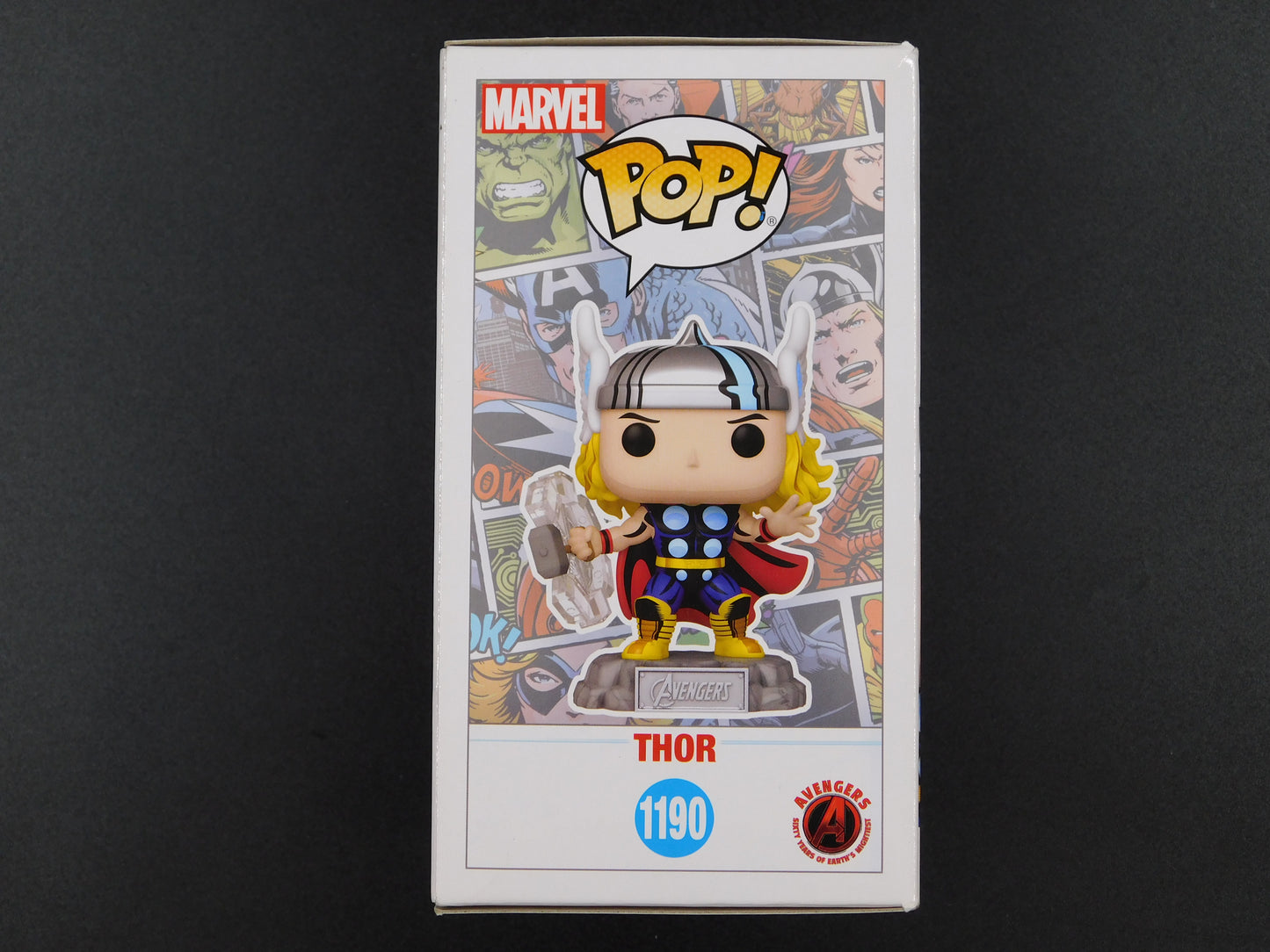 Chris Hemsworth Signed Autographed Funko Pop 1190 Thor Avengers Exclusive JSA COA