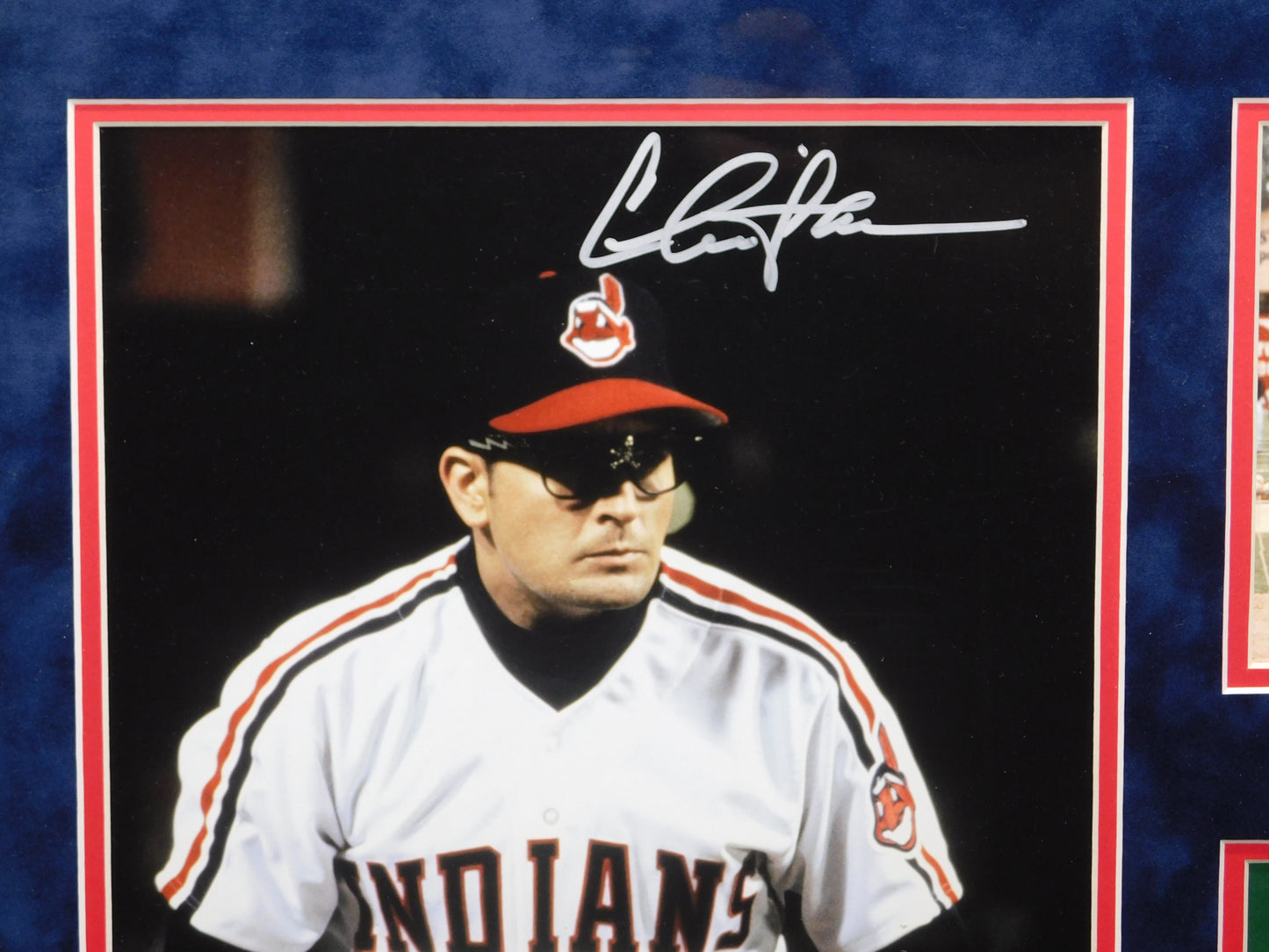 Charlie Sheen Signed Autographed Framed 11x14 Photo Major League Vaughn JSA COA