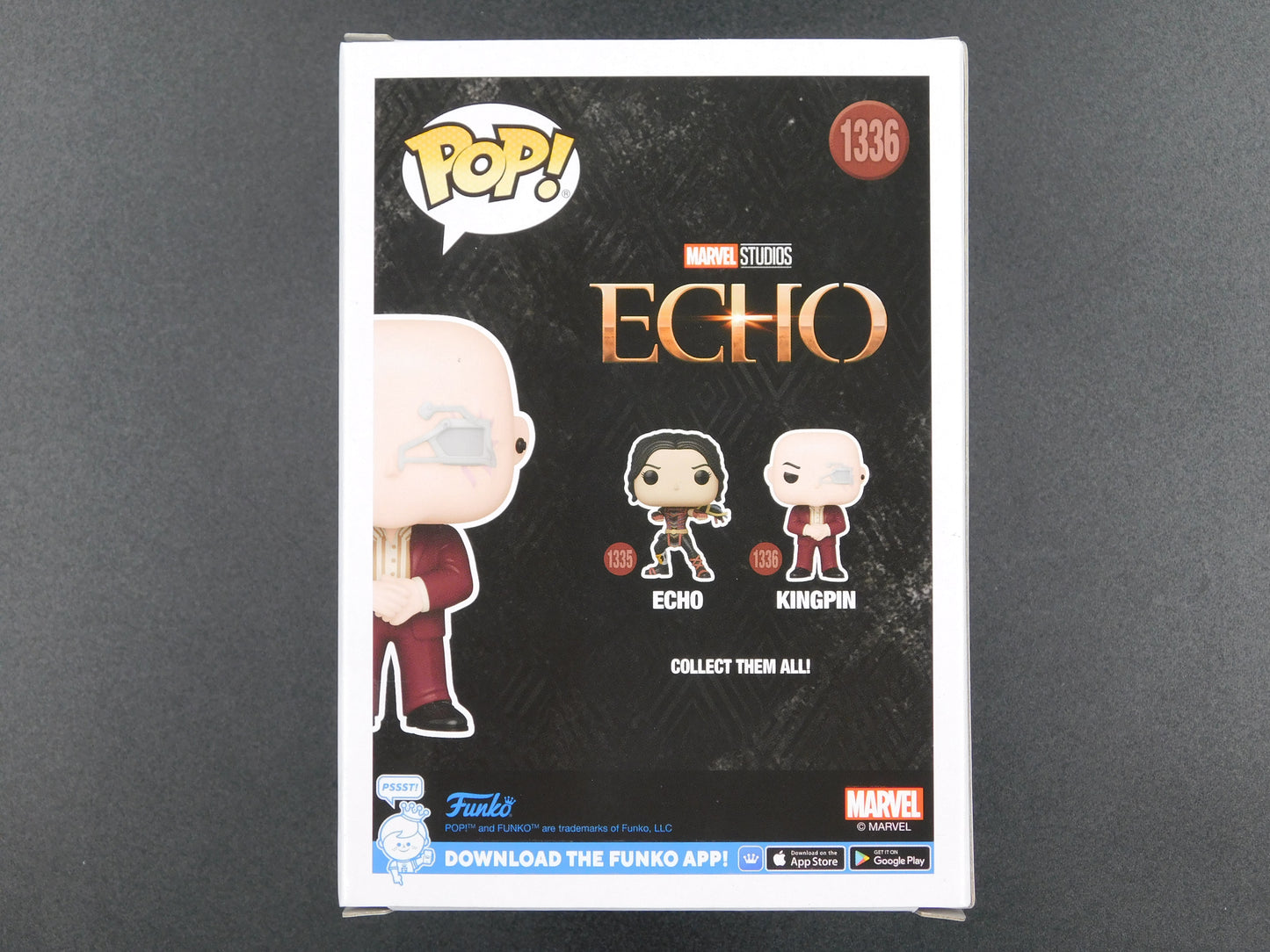 Vincent D'Onofrio Signed Autographed Funko Pop 1366 Kingpin Wilson Fisk Daredevil Echo JSA COA