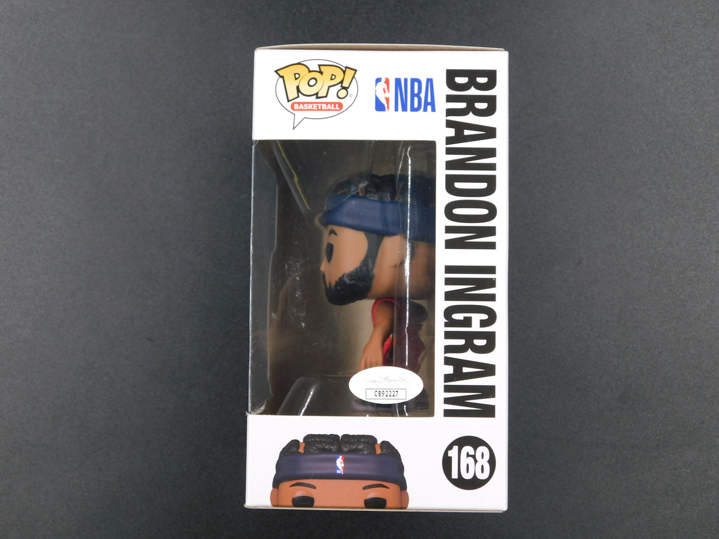 Brandon Ingram Signed Autographed Funko Pop 168 New Orleans Pelicans JSA COA