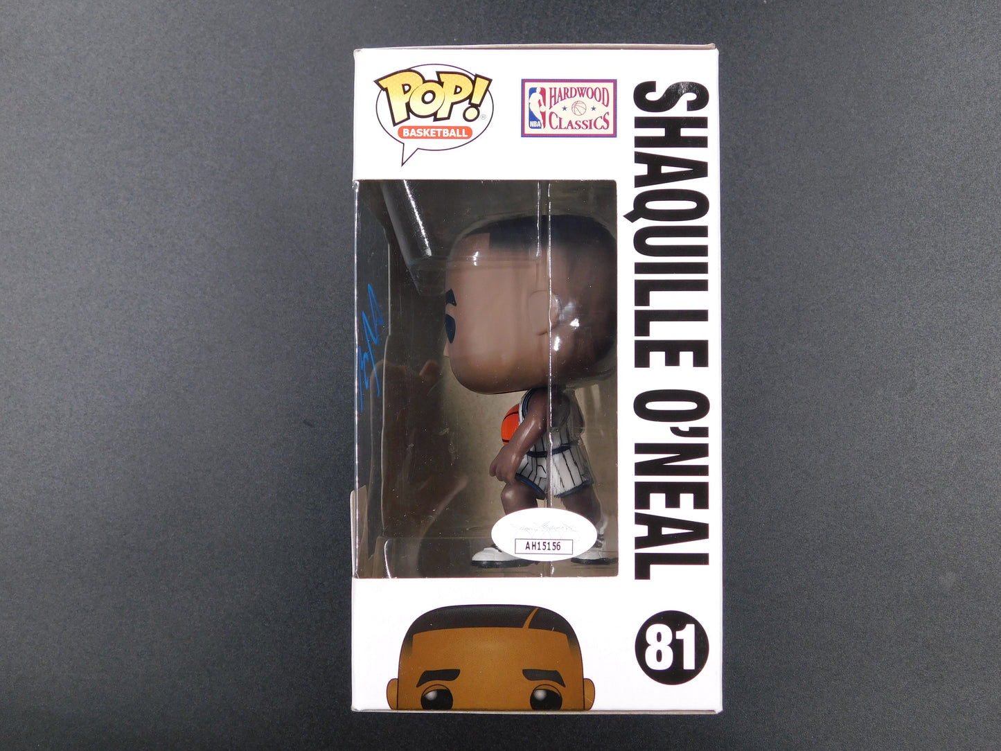 Shaquille O'Neal Shaq Signed Autographed Funko Pop 81 Orlando Magic HOF JSA COA