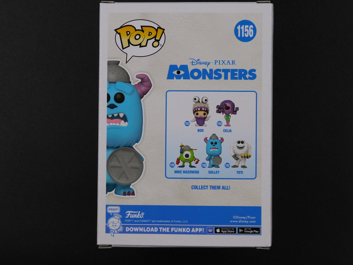 John Goodman Signed Autograph Funko Pop 1156 Sulley Monsters Inc Disney JSA COA