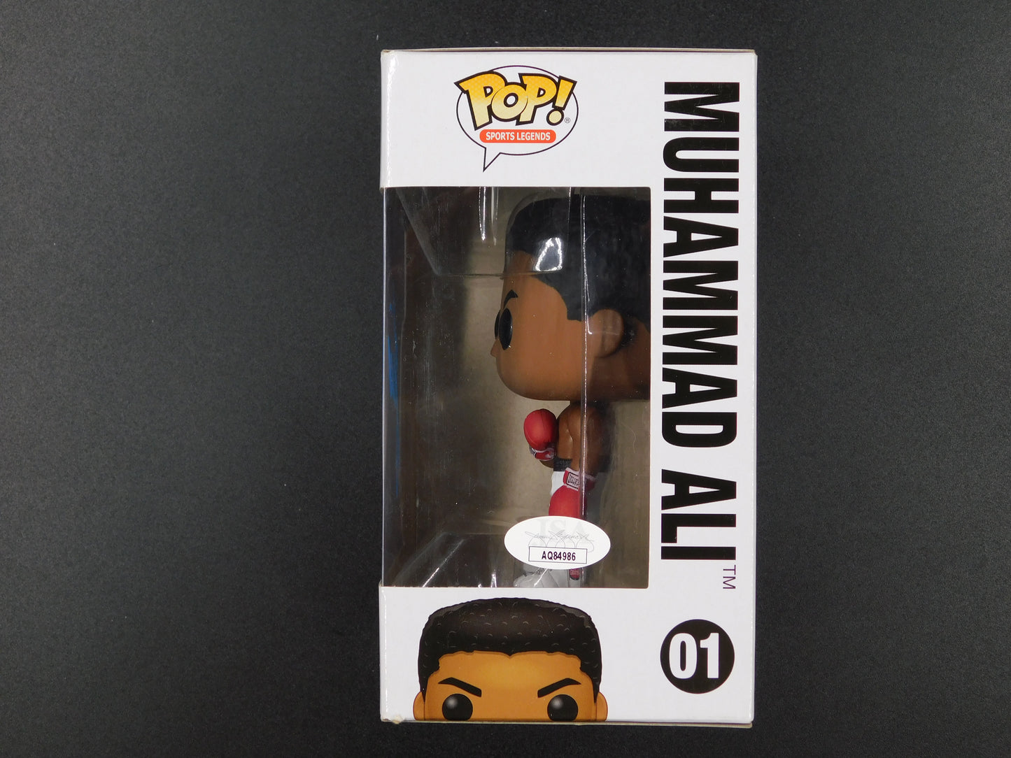 Will Smith Signed Autographed Funko Pop 01 Muhammad Ali Boxing Bad Boys JSA COA
