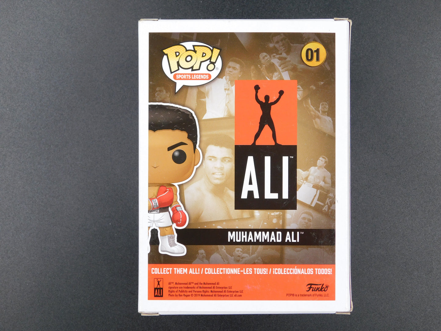 Will Smith Signed Autographed Funko Pop 01 Muhammad Ali Boxing Bad Boys JSA COA