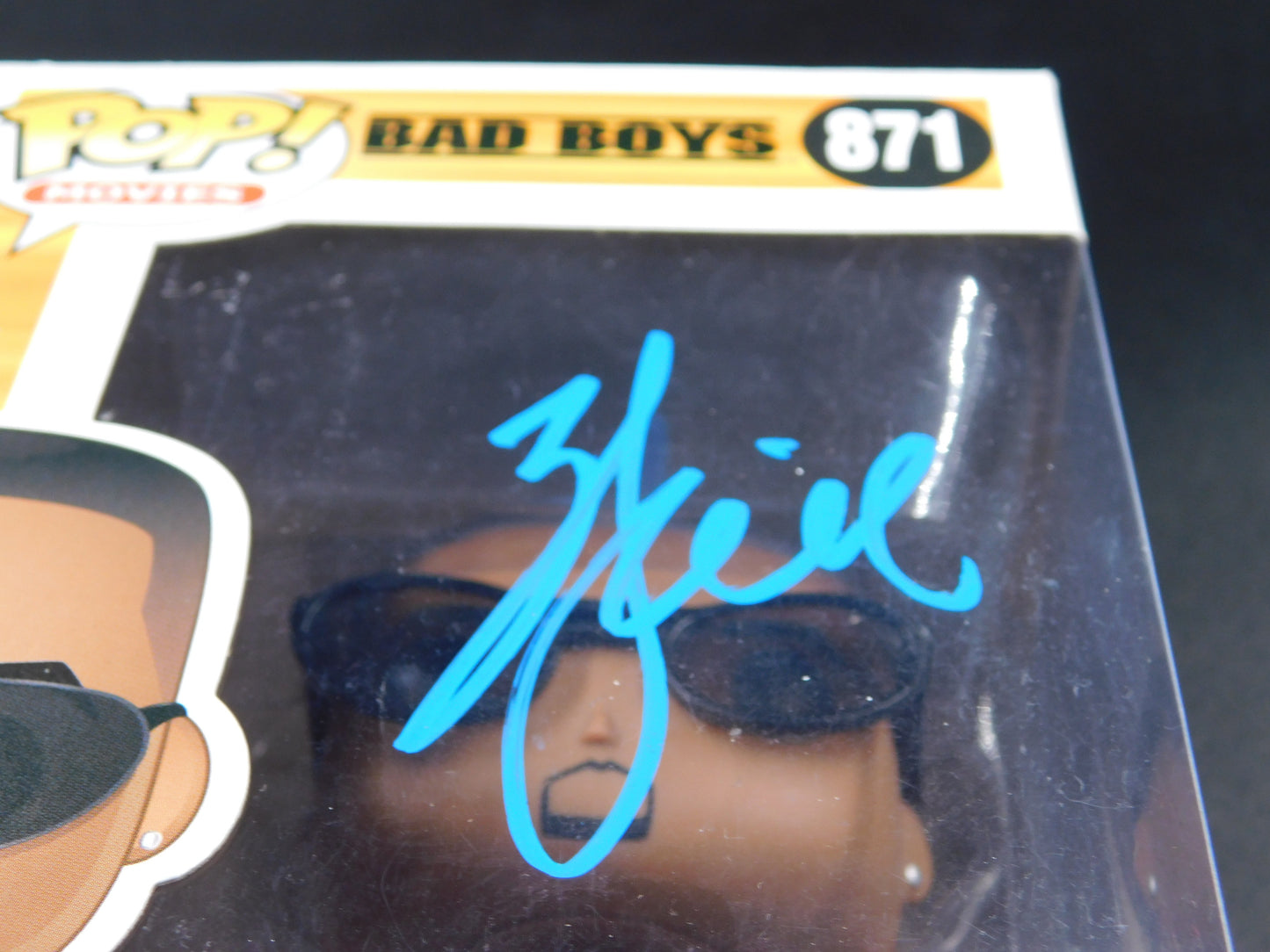 Will Smith Signed Autographed Funko Pop 871 Mike Lowrey Bad Boys JSA COA