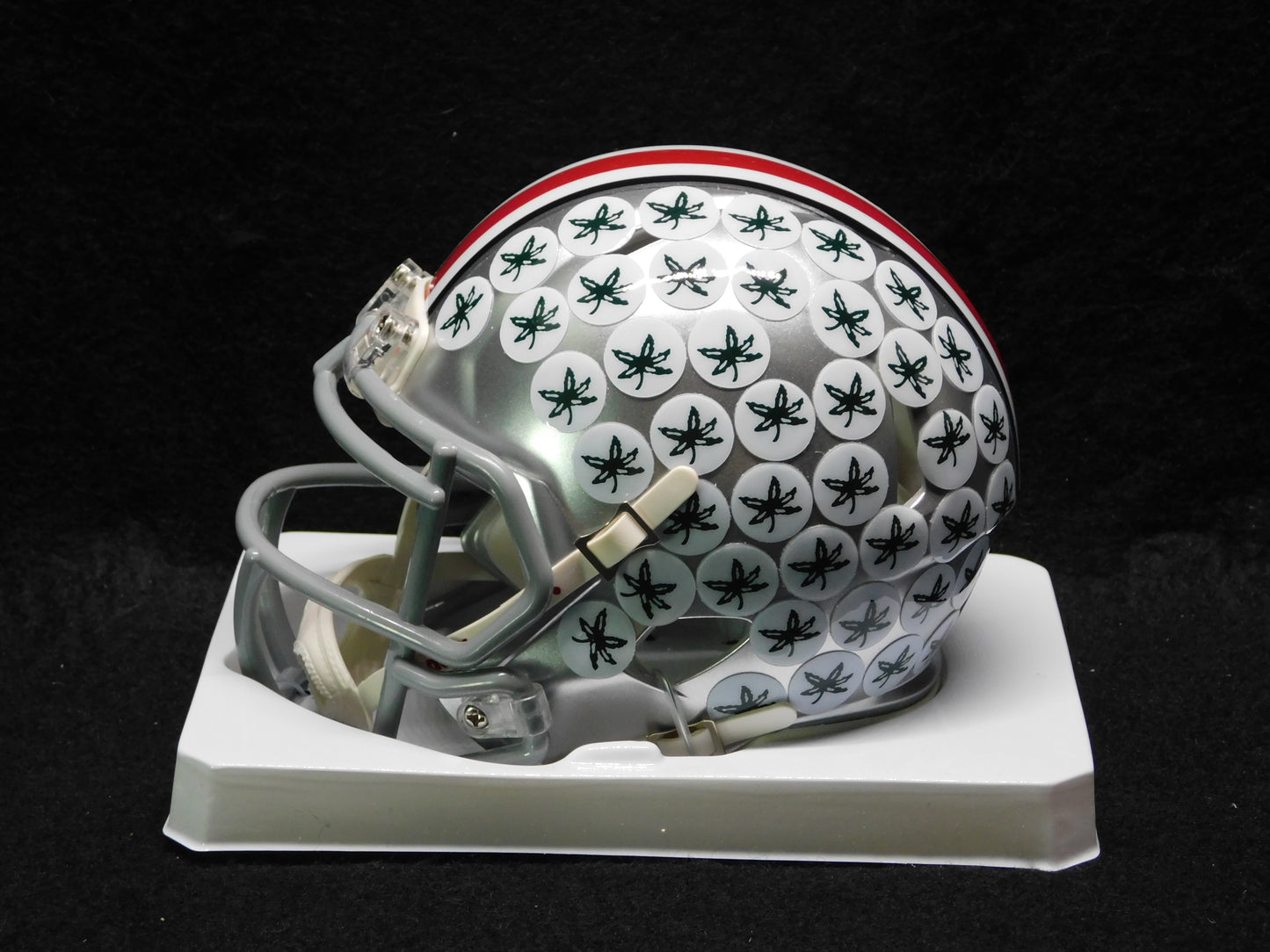 Cade Stover Signed Autographed Ohio State University Football Mini Helmet Texans BAS COA