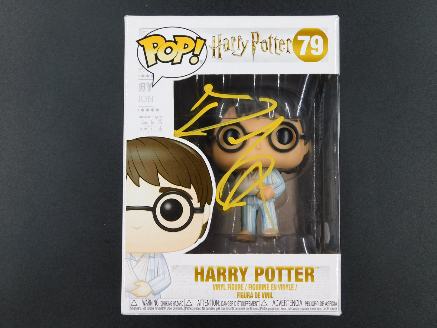Daniel Radcliffe Signed Autographed Funko Pop 79 Harry Potter Hogwarts JSA COA