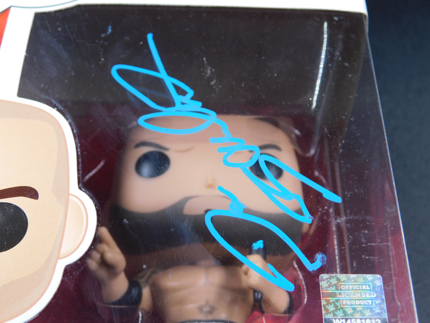 Dave Bautista Signed Autographed Funko Pop 61 WWE WWF Champion Batista JSA COA