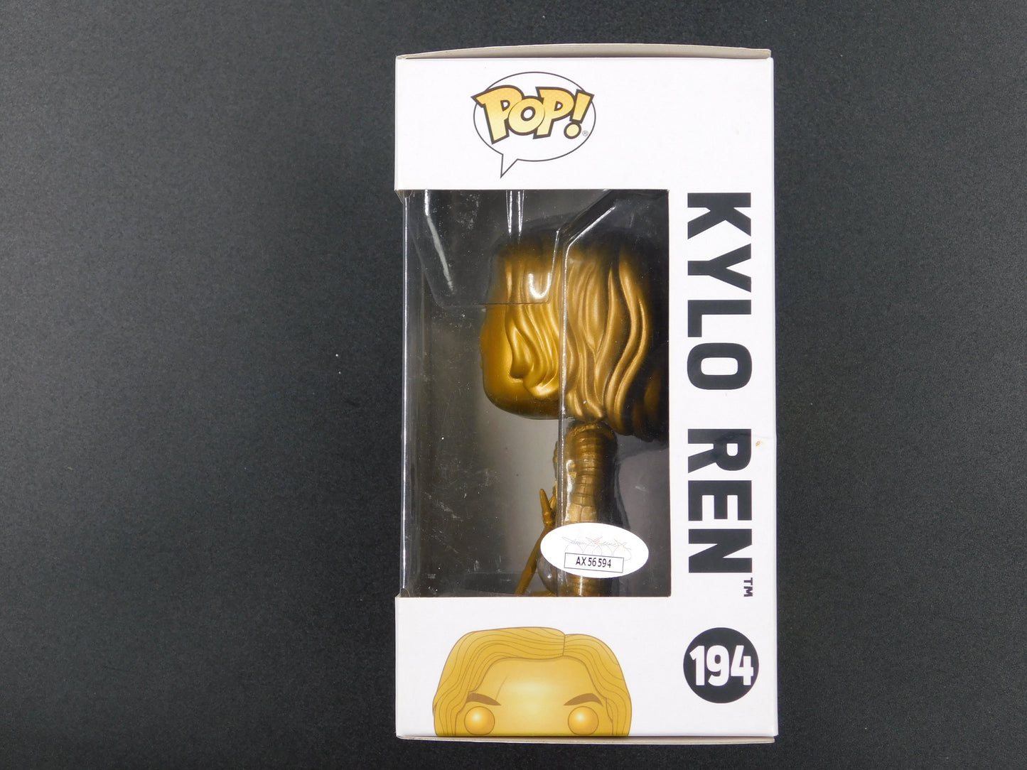 Adam Driver Signed Autographed Funko Pop 194 Kylo Ren Star Wars The Force Awakens JSA COA