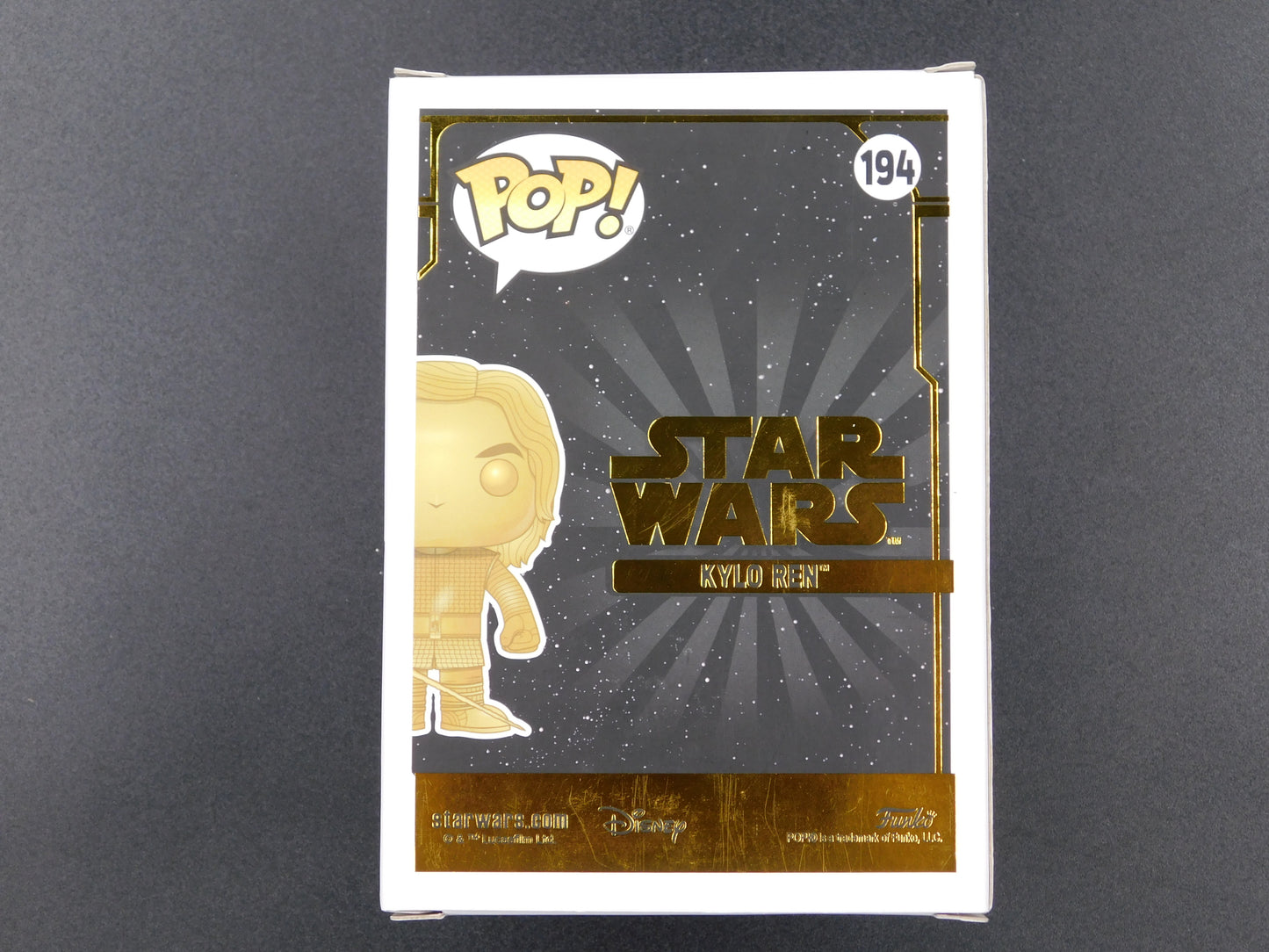 Adam Driver Signed Autographed Funko Pop 194 Kylo Ren Star Wars The Force Awakens JSA COA