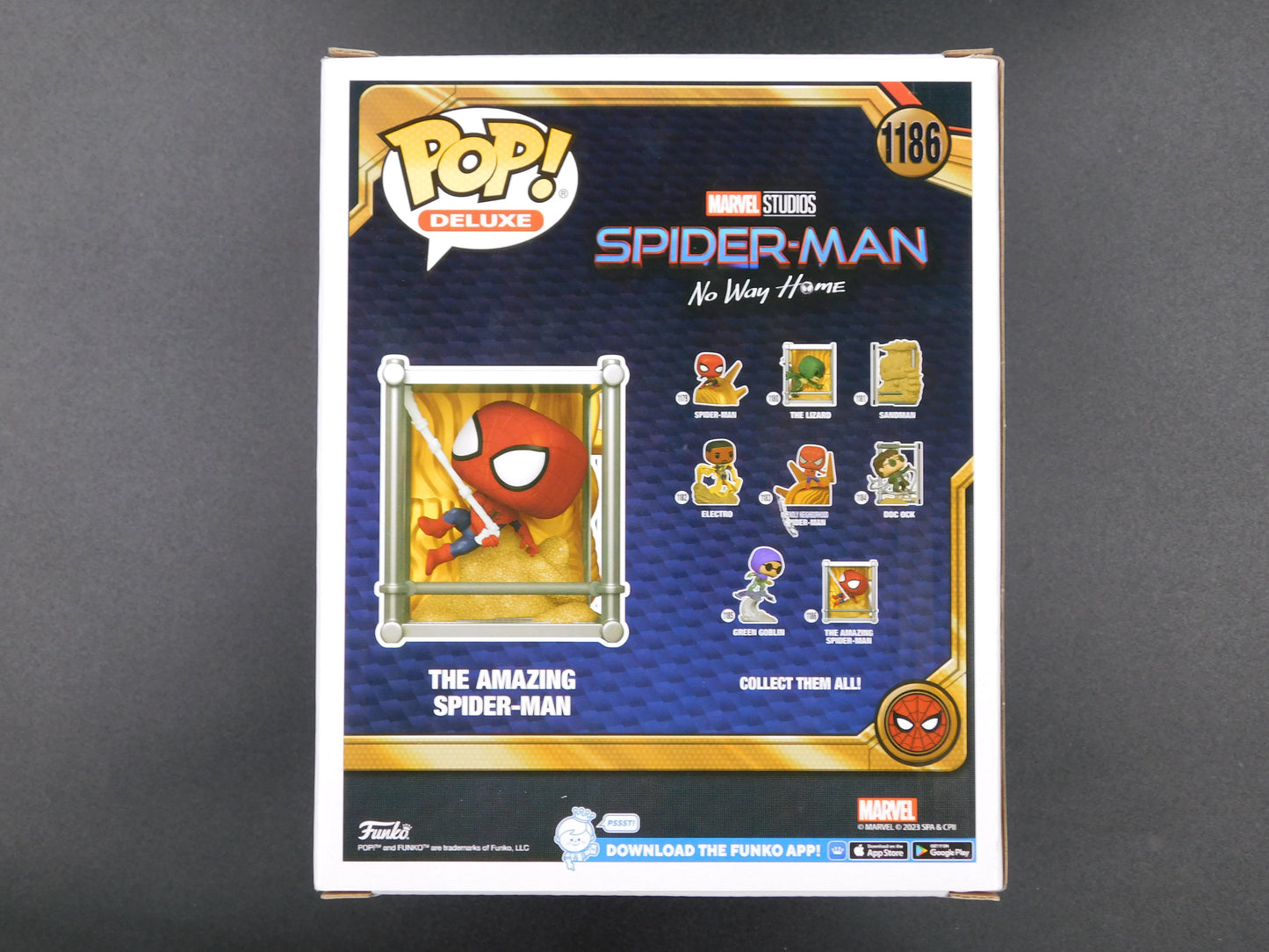 Andrew Garfield Signed Autographed Funko Pop 1186 Spider-Man Final Battle Series JSA COA
