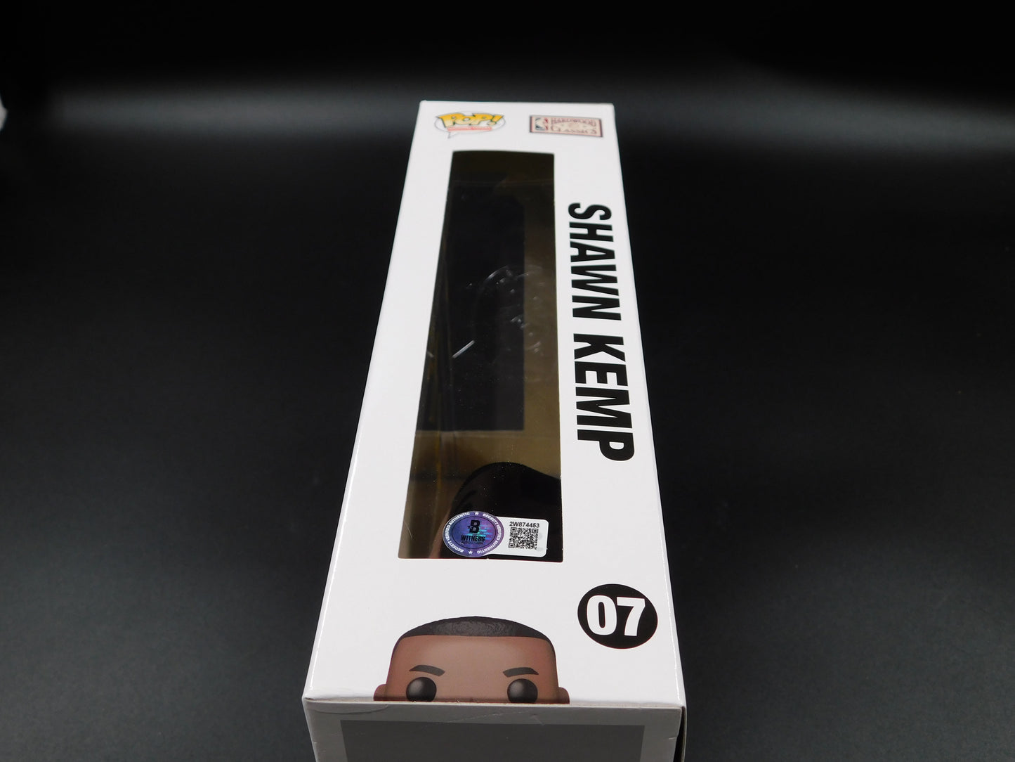 Shawn Kemp Signed Autographed Funko Pop 07 Seattle Supersonics Slam Magazine Cover BAS COA B