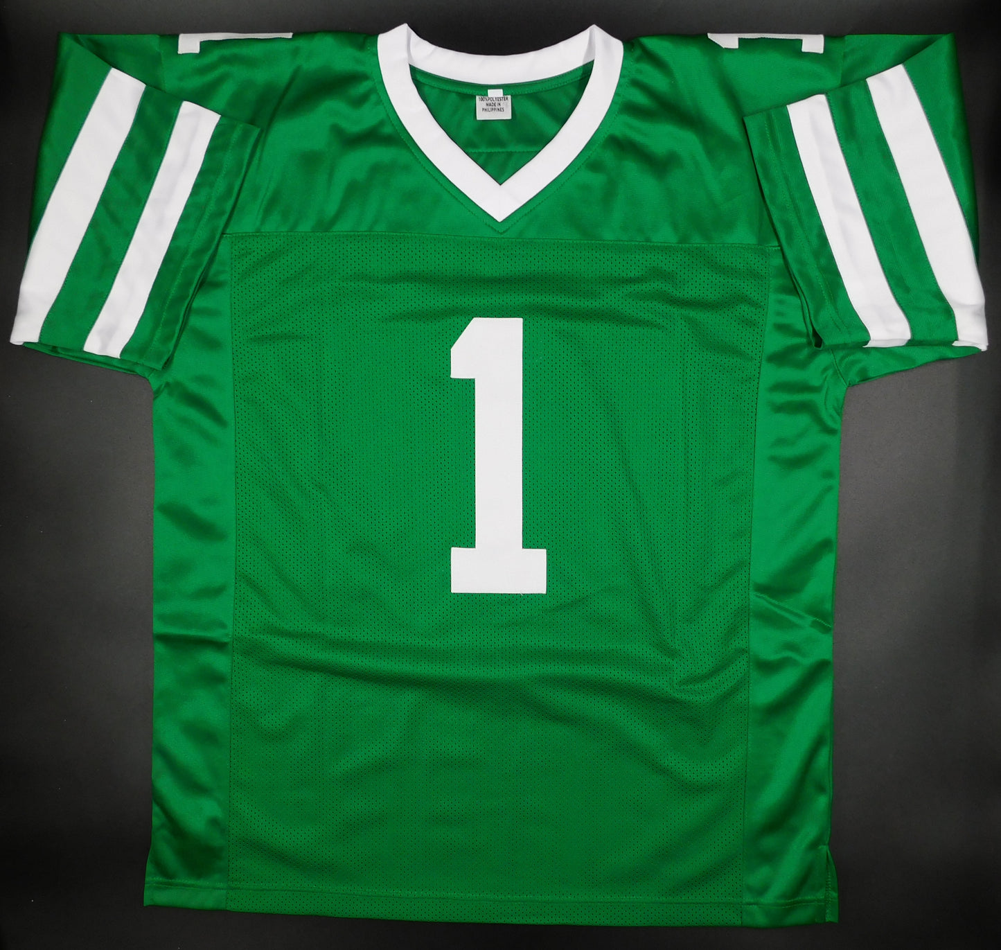Ahmad Sauce Gardner Signed Autographed New York Jets Green Football Jersey BAS COA