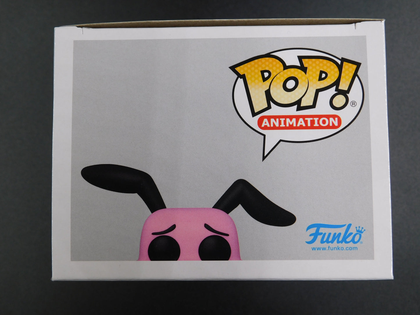 Jeff Brennan Remark Artwork Sketch Signed Funko Pop 1070 Courage The Cowardly Dog