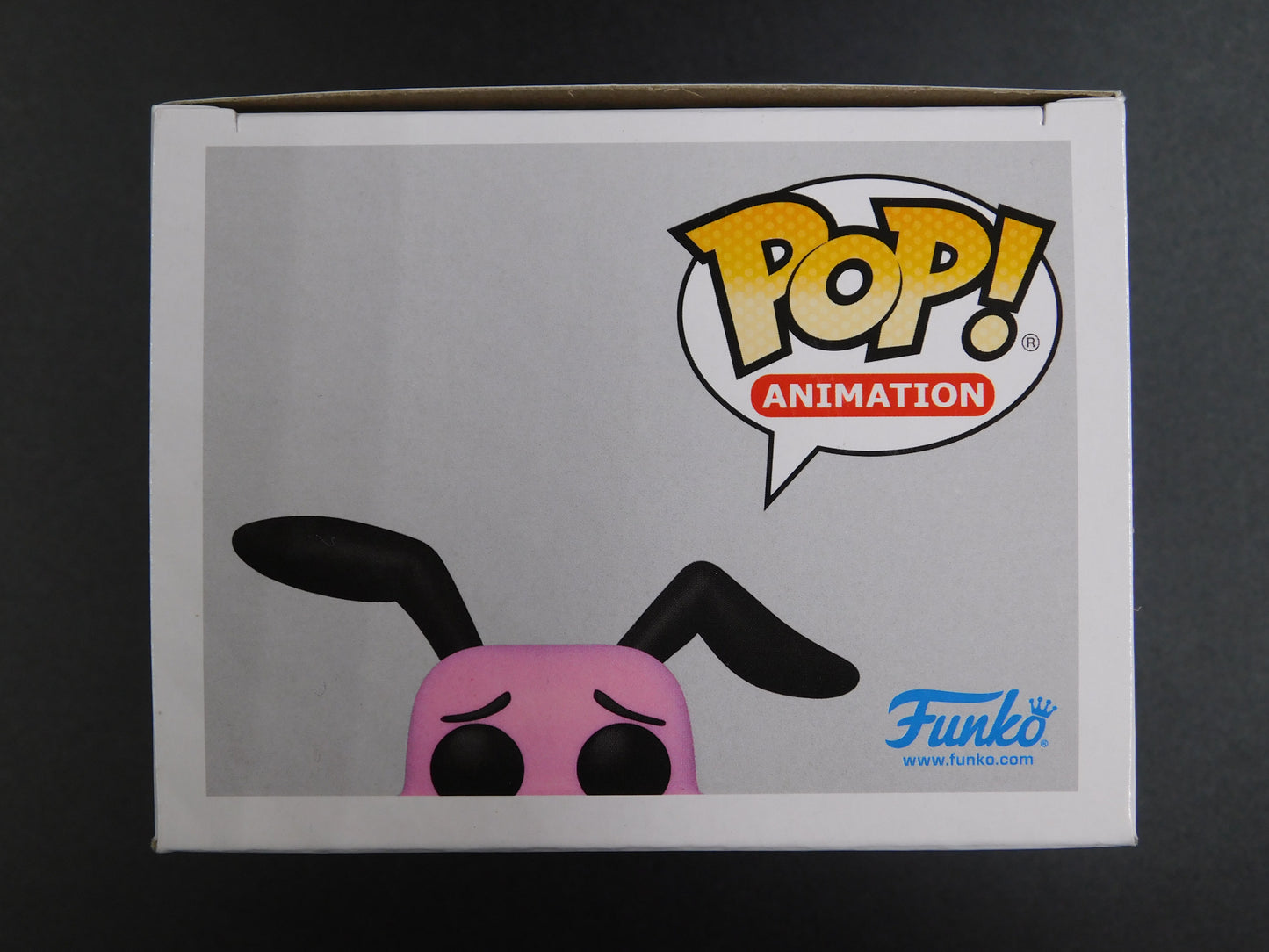 Jeff Brennan Remark Artwork Sketch Signed Funko Pop 1070 Courage The Cowardly Dog