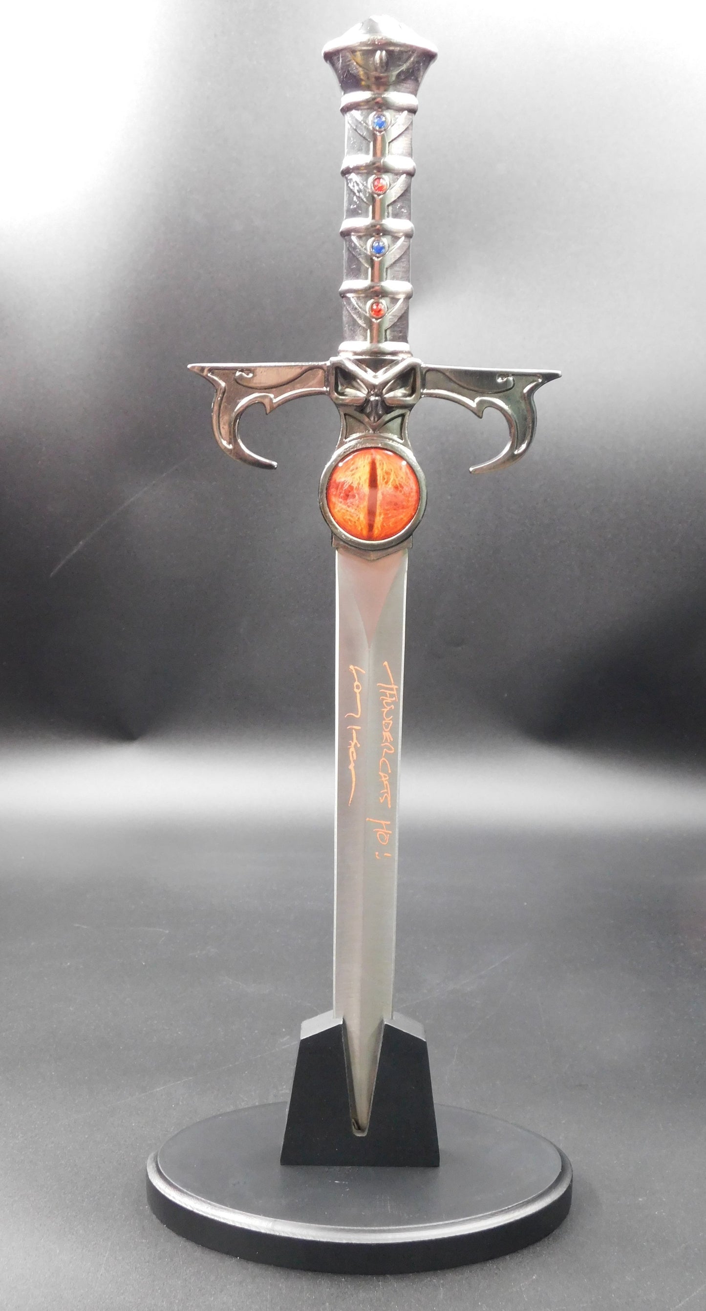 Larry Kenney Signed Autographed Replica Sword of Omens Lion-O ThunderCats JSA COA