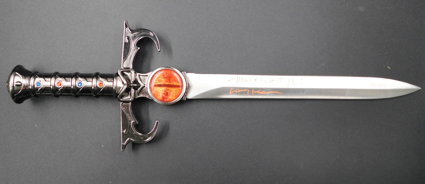 Larry Kenney Signed Autographed Replica Sword of Omens Lion-O ThunderCats JSA COA