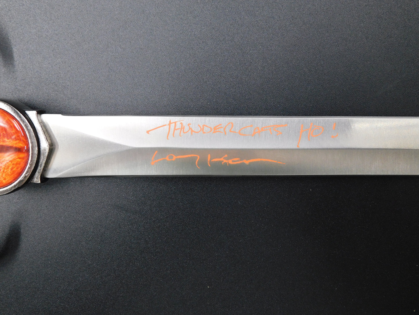 Larry Kenney Signed Autographed Replica Sword of Omens Lion-O ThunderCats JSA COA