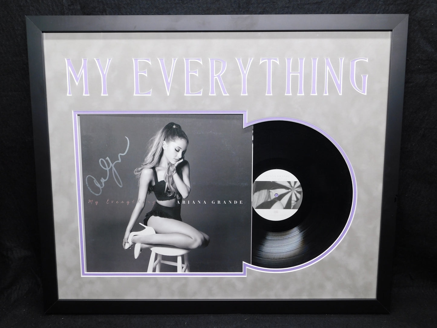 Ariana Grande Signed Autographed Framed My Everything Full Album JSA COA LOA