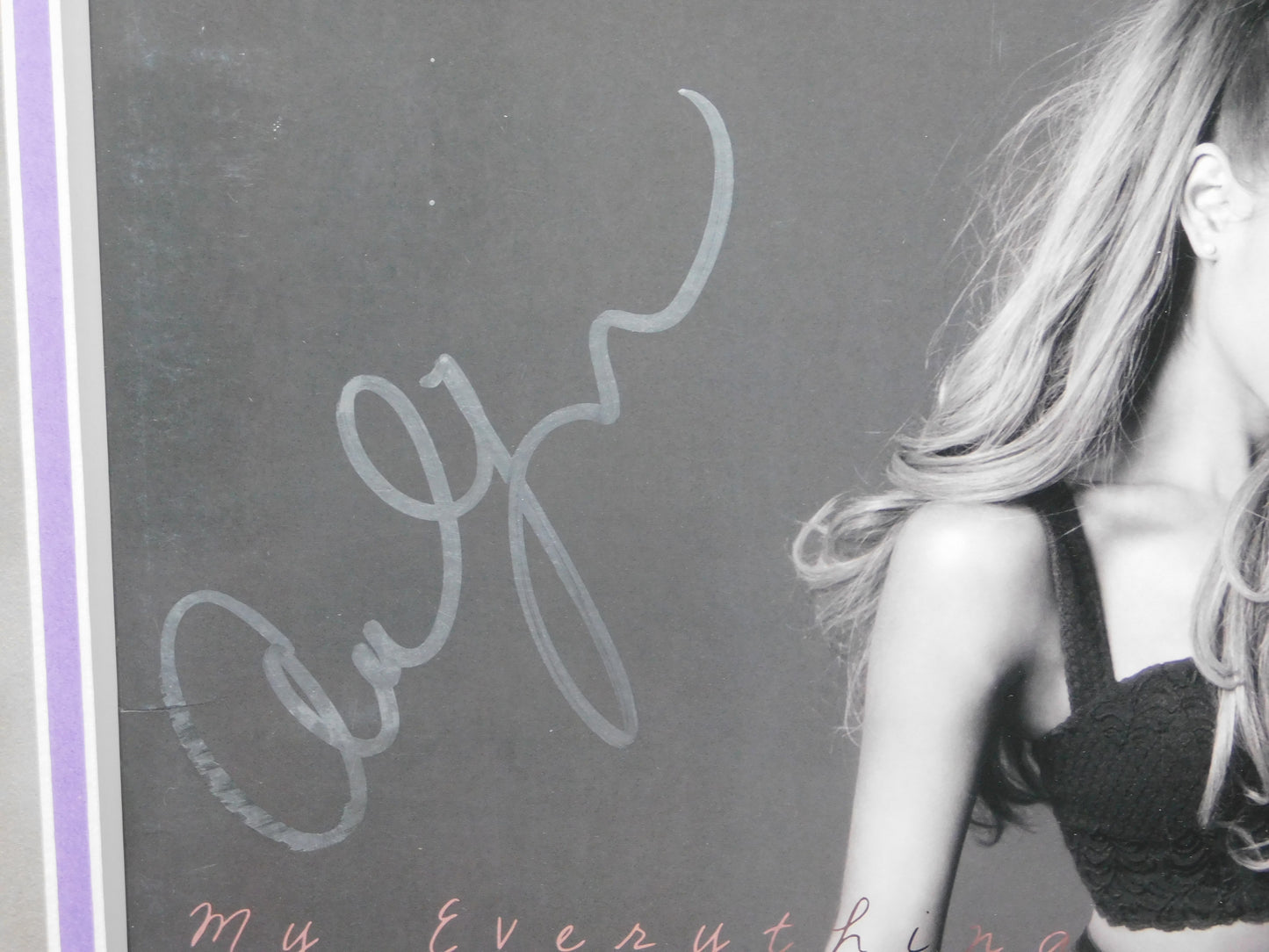 Ariana Grande Signed Autographed Framed My Everything Full Album JSA COA LOA