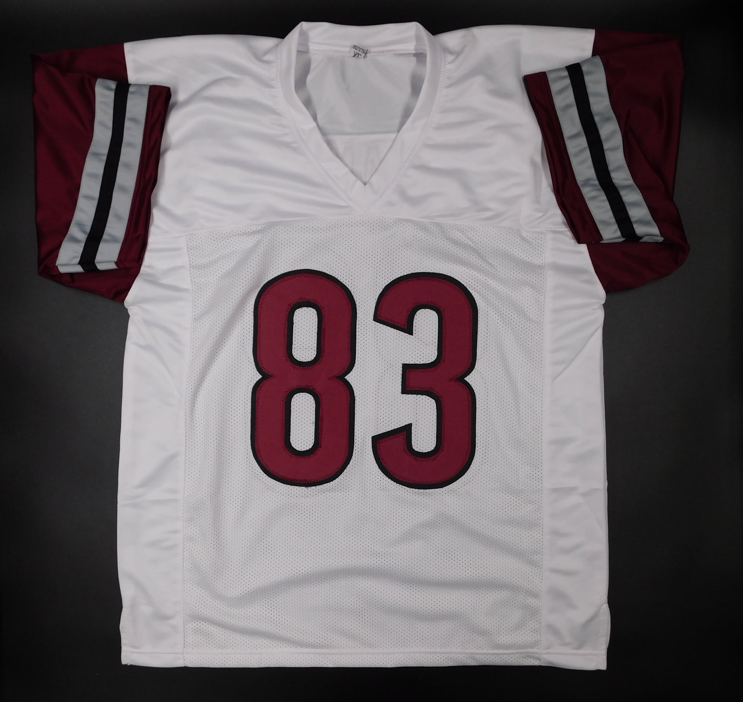 Jaylin Lane Signed Autographed Washington Commanders White Football Jersey BAS COA