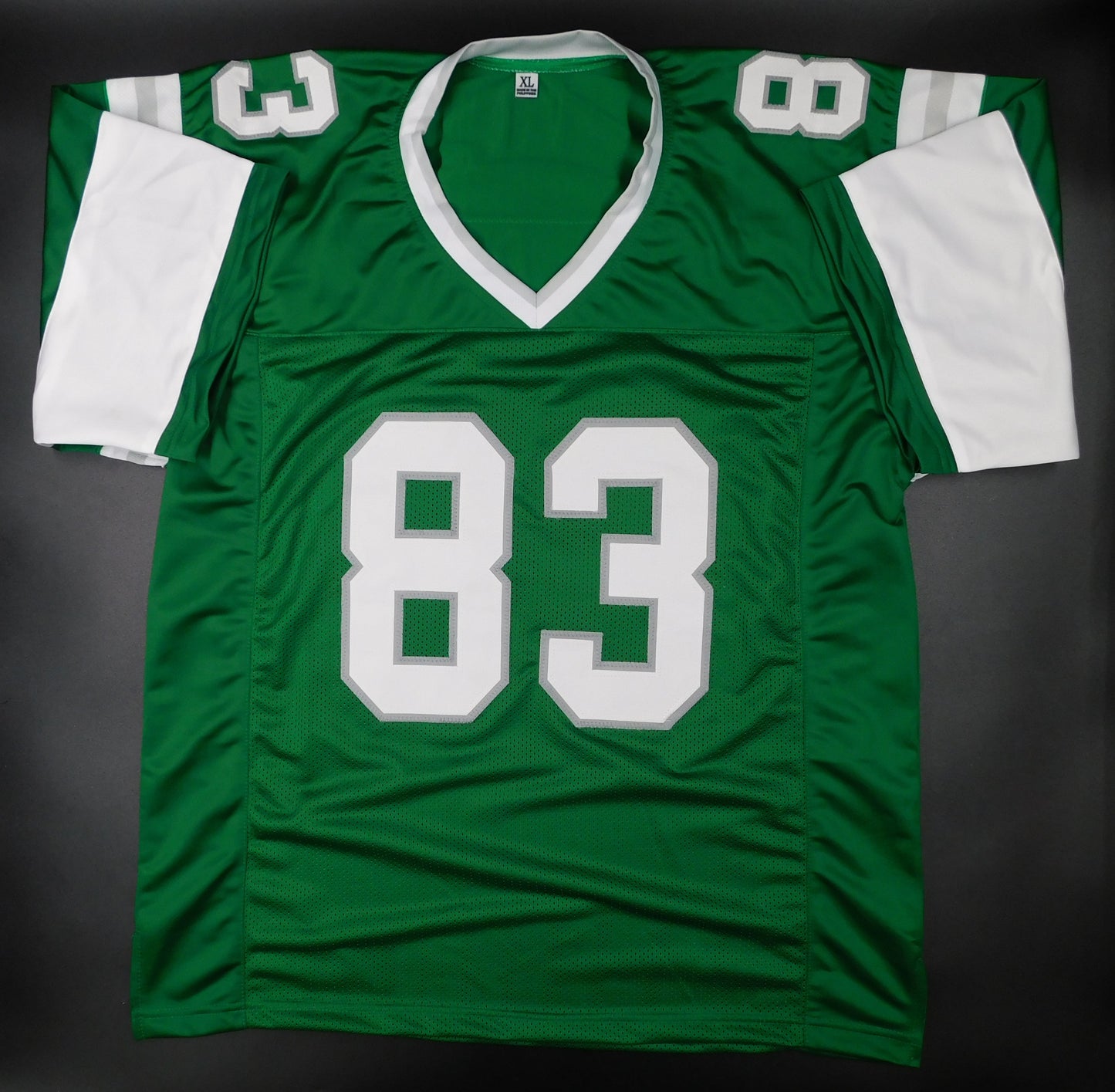 Vince Papale Signed Autographed Philadelphia Eagles Green Football Jersey JSA COA