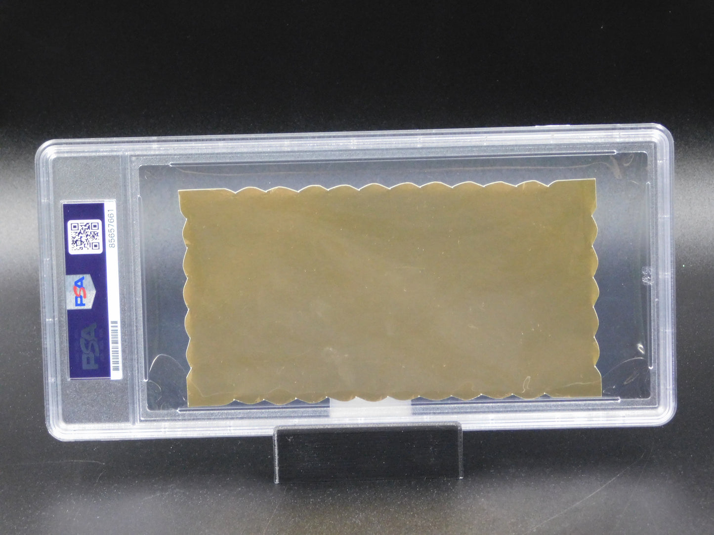 Peter Ostrum Signed Autographed Willy Wonka Golden Ticket Charlie Bucket PSA DNA Slab