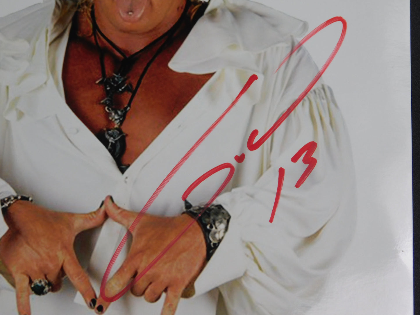Gangrel / Autographed 8x10 Photo JSA COA WWE