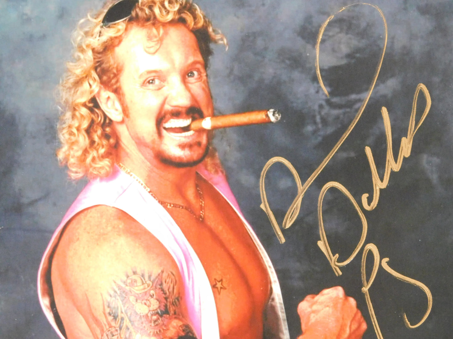 Diamond Dallas Paige / Autographed 8x10 Photo JSA COA WWE