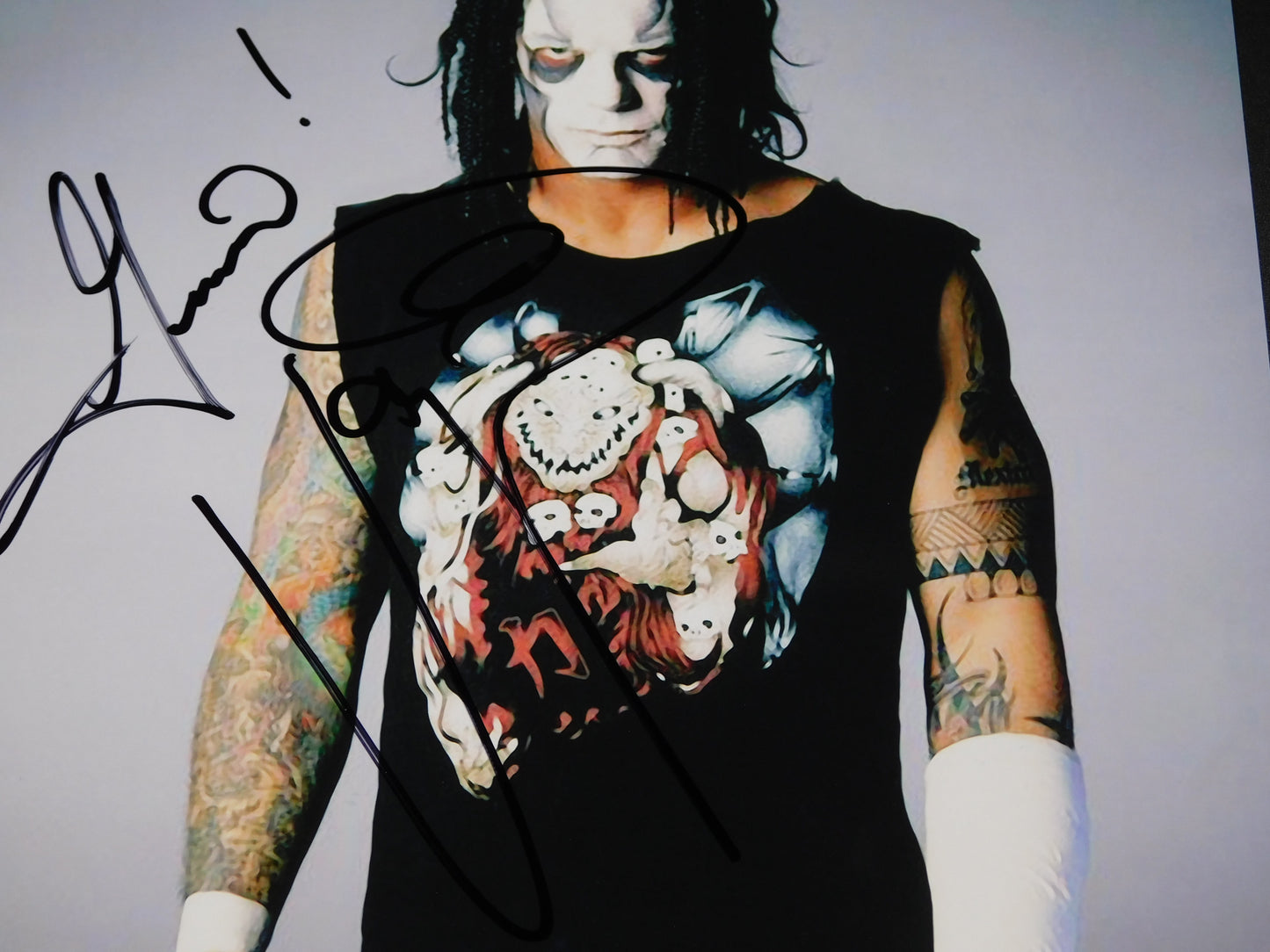 Vampiro / Autographed 8x10 Photo JSA COA WWE