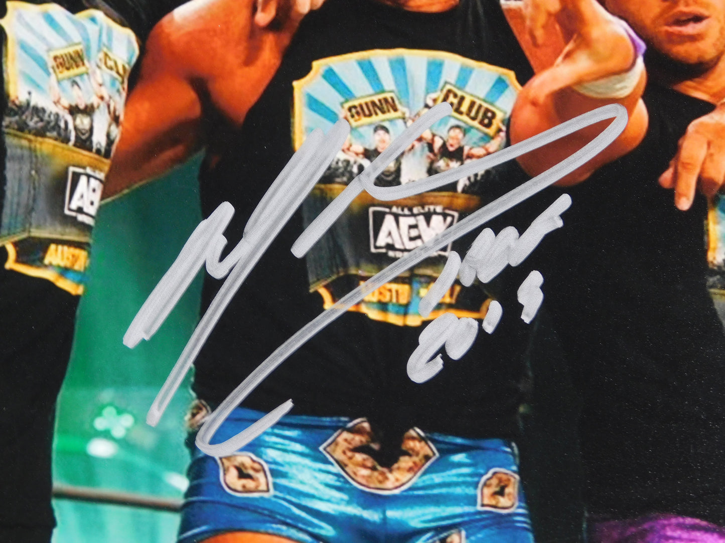 Billy Gunn / Autographed 8x10 Photo JSA COA WWE