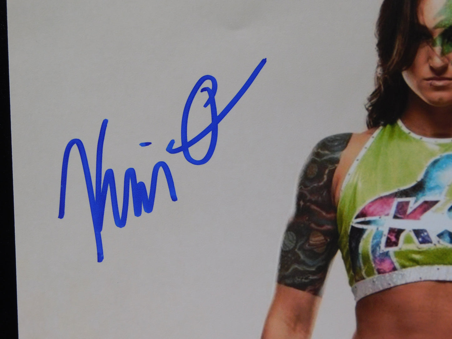 Kris Statlander / Autographed 8x10 Photo JSA COA WWE