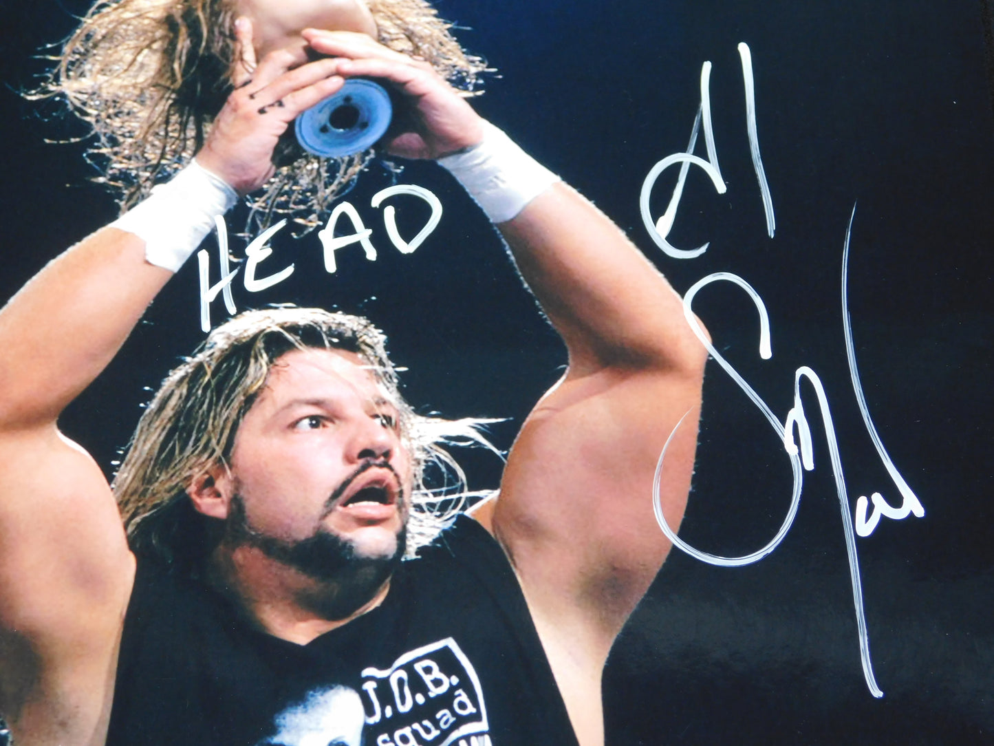 Al Snow / Autographed 8x10 Photo JSA COA WWE