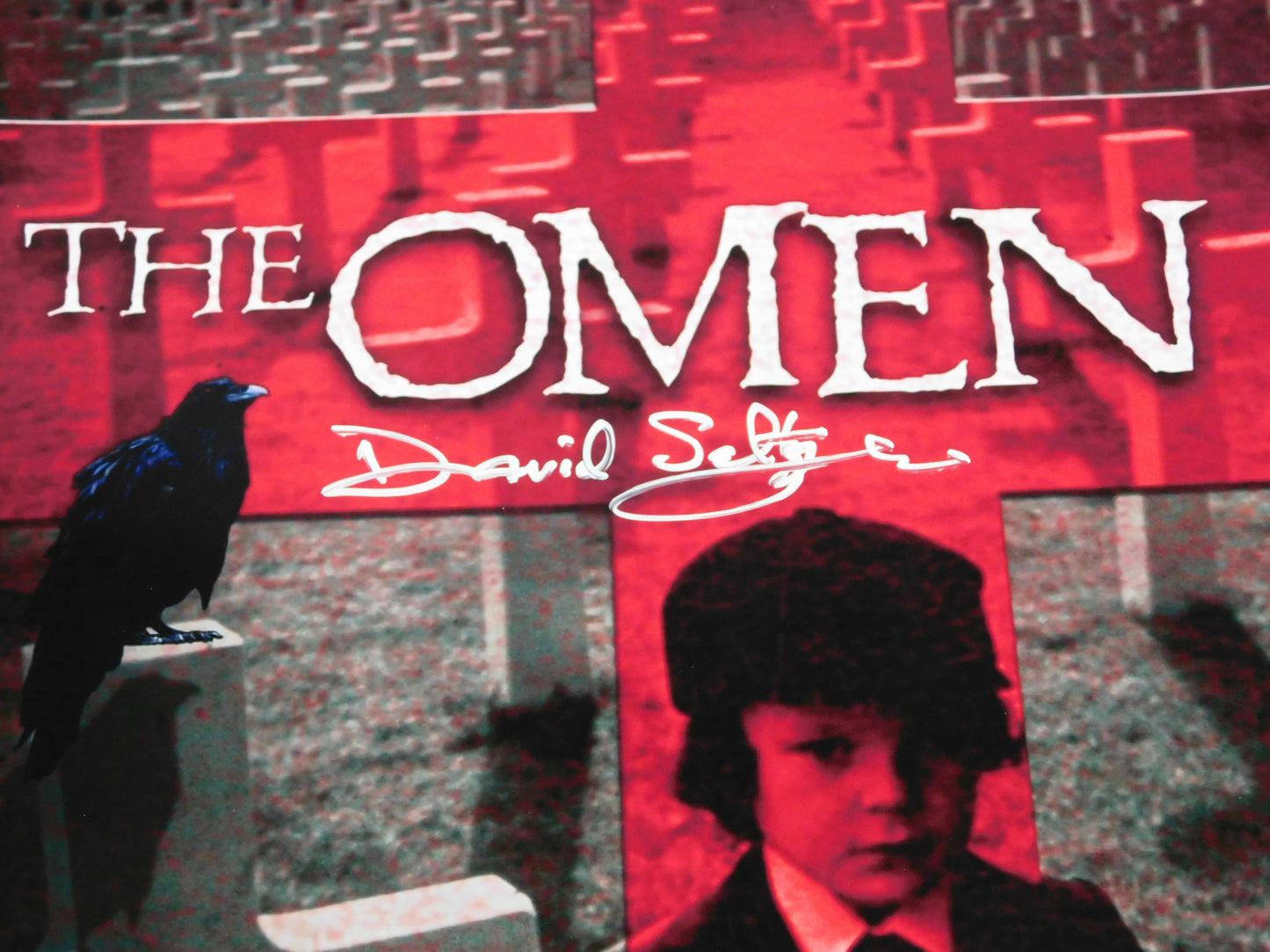 David Seltzer Signed / Autographed The Omen 11x17 Movie Poster JSA COA Author