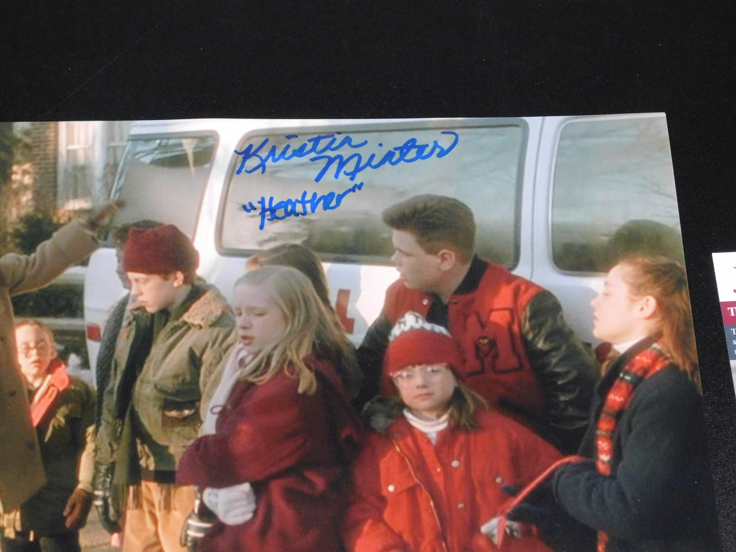 Kristin Minter Signed / Autographed Heather McCallister Home Alone 8x10 Photo JSA COA