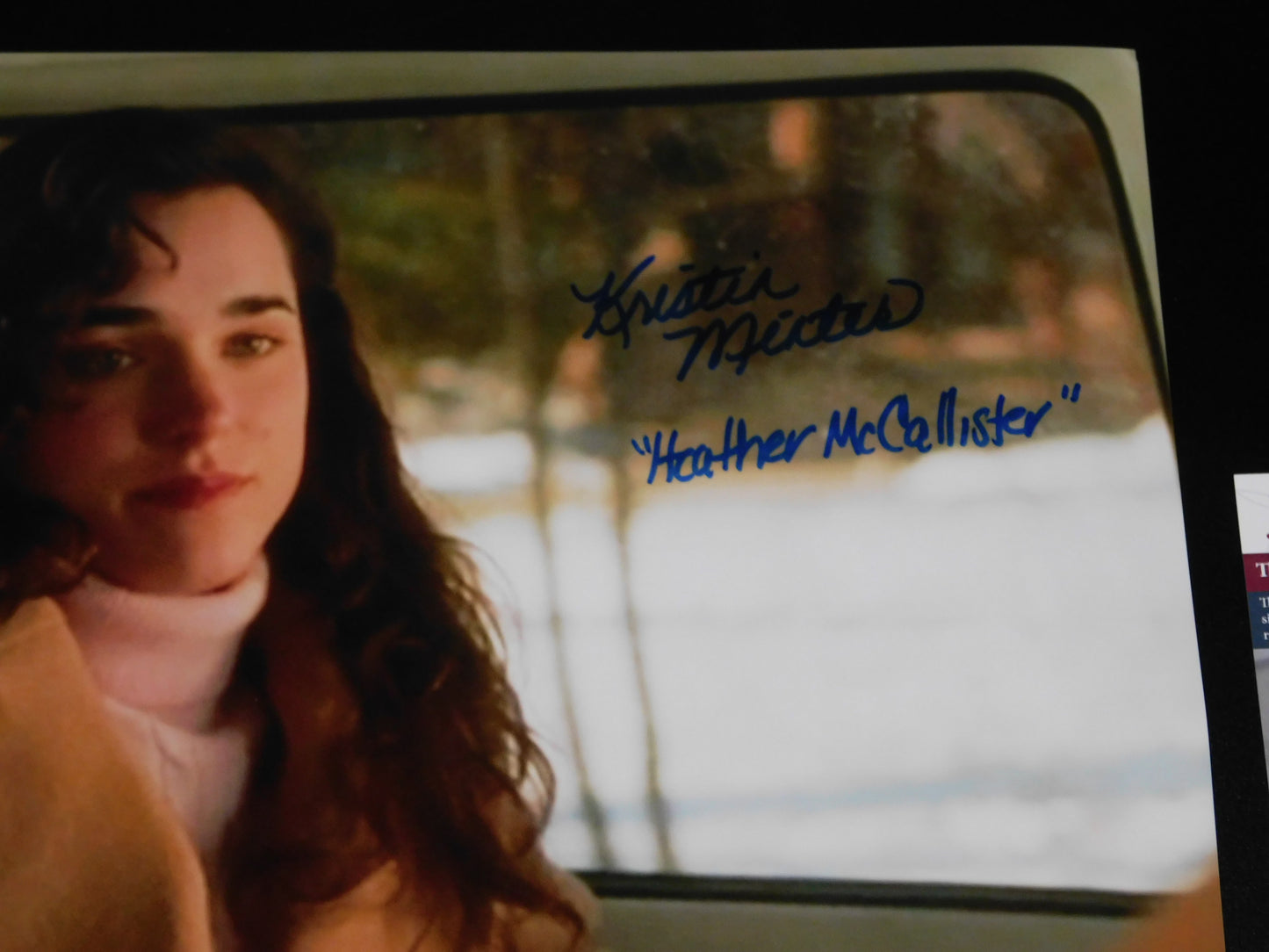 Kristin Minter Signed / Autographed Heather McCallister Home Alone 11x14 Photo JSA COA