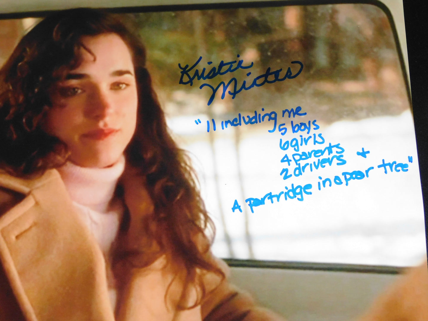 Kristin Minter Signed / Autographed Heather McCallister Home Alone 11x14 Inscribed Photo JSA COA