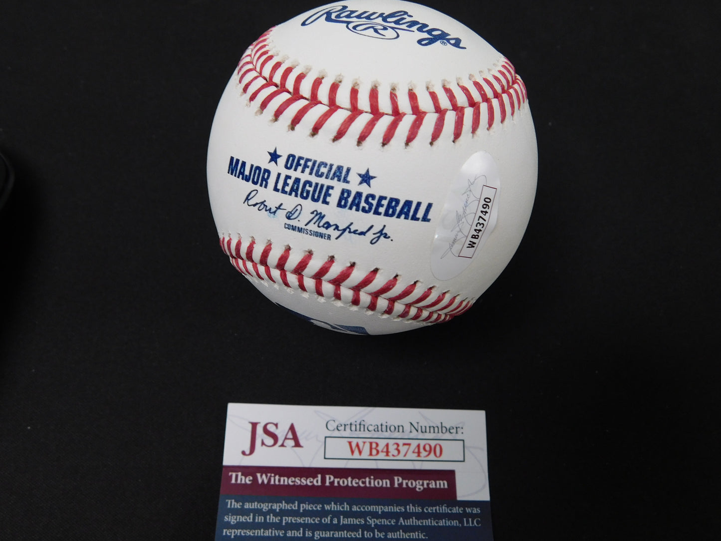 Steven Kwan Signed Official Major League Baseball Inscribed JSA COA Guardians Star Chosen Kwan