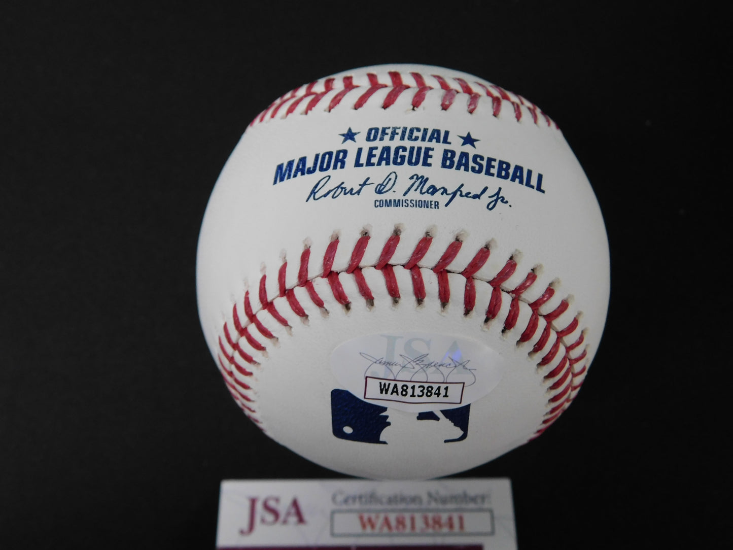 Bret Saberhagen Signed Official Major League Baseball Cy Young Inscription JSA COA