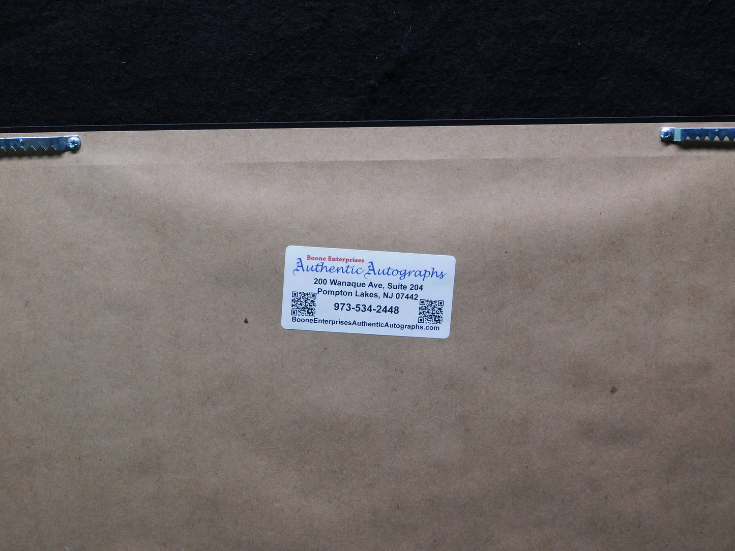 Mike Richter Signed Autographed Framed 8x10 Photo New York Rangers JSA COA A