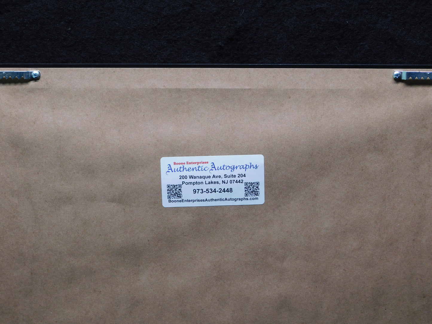 Mike Richter Signed Autographed Framed 8x10 Photo New York Rangers JSA COA B