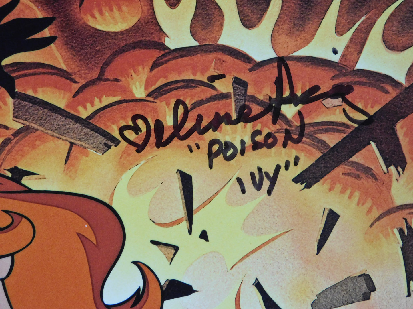 Diane Pershing Signed / Autographed 8x10 Photo Poison Ivy Batman JSA COA