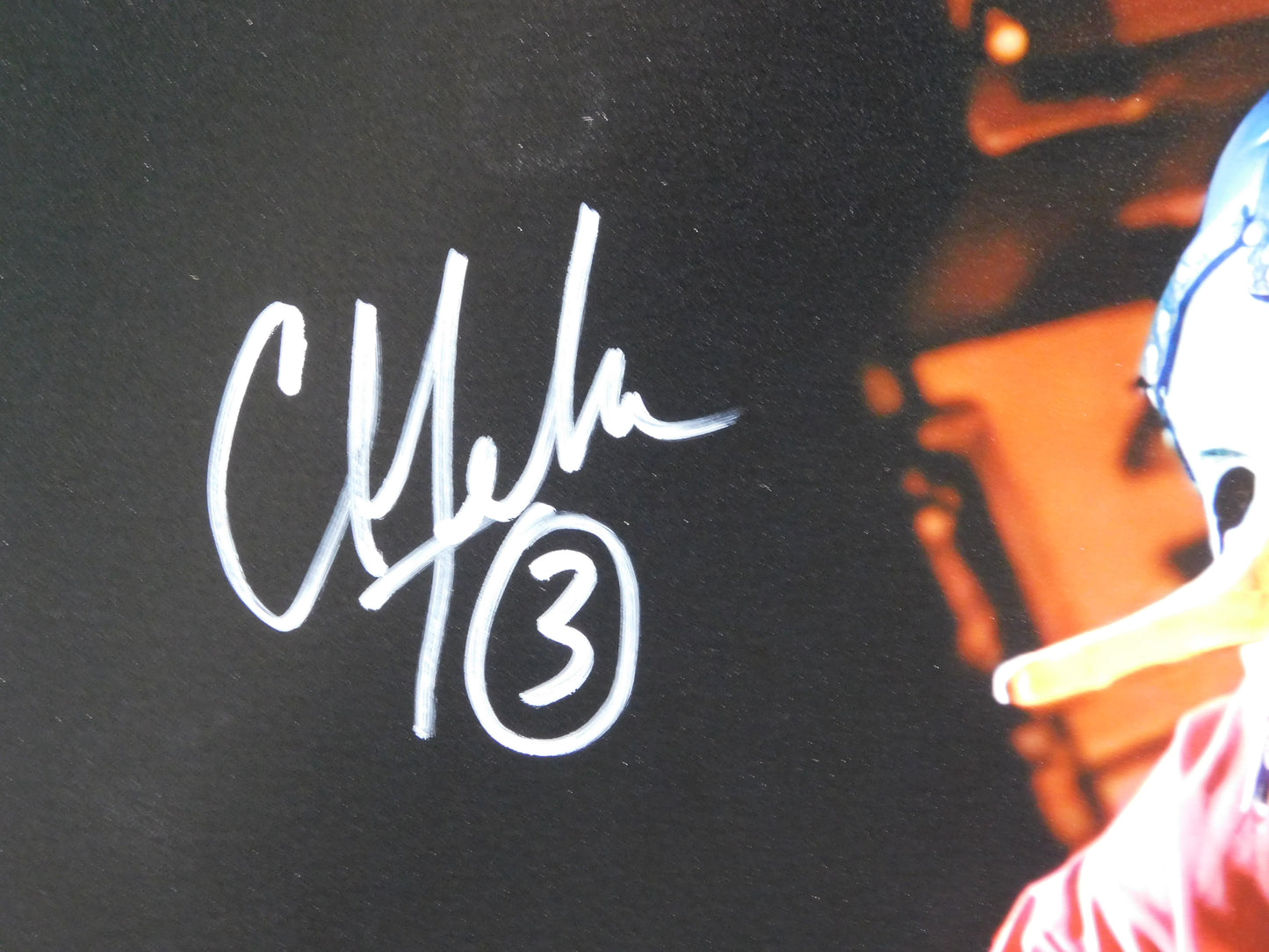 Chris Fehn Slipknot Signed / Autographed 8x10 Photo JSA COA