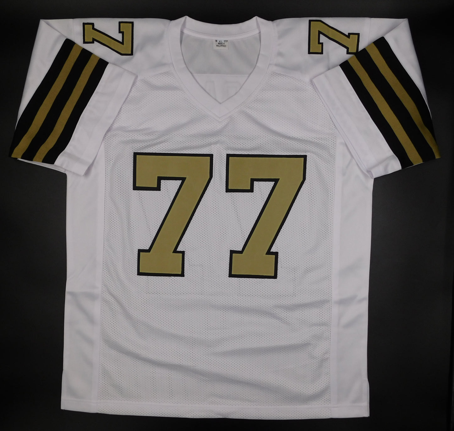 Willie Roaf Signed Autographed New Orleans Saints Color Rush Football Jersey JSA COA