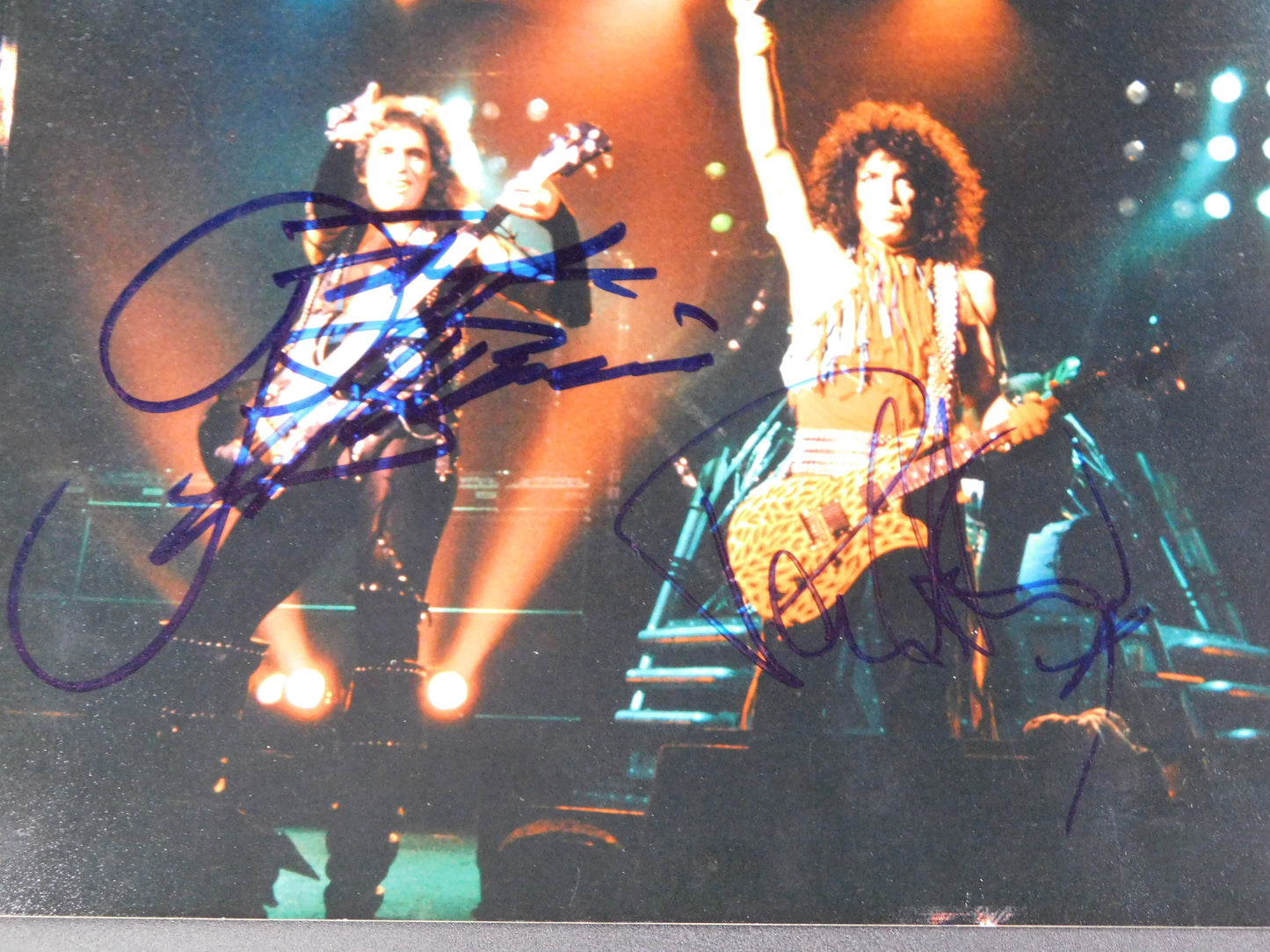 Paul Stanley and Gene Simmons Signed / Autographed 8x10 Photo JSA COA